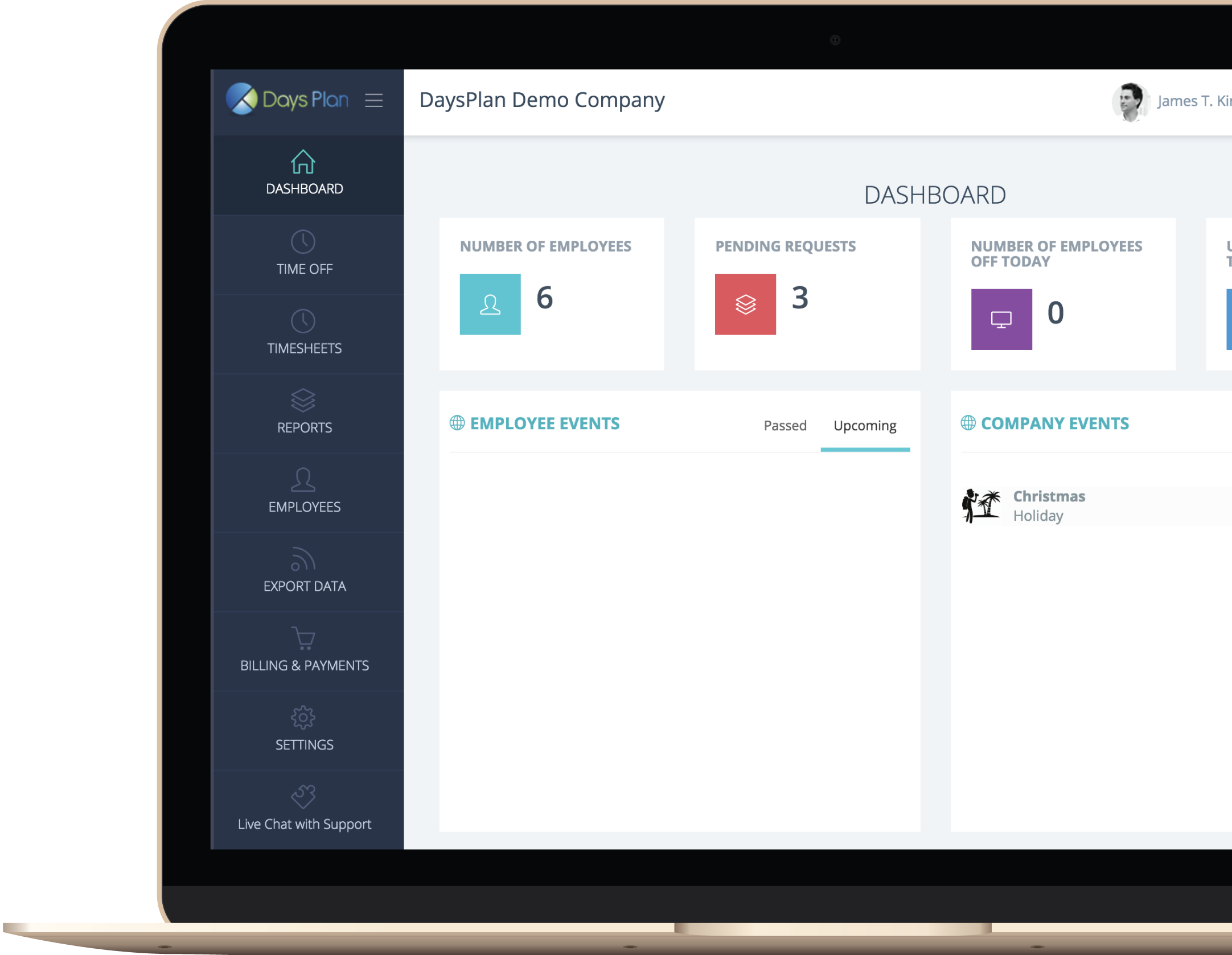 Timeclock by DaysPlan